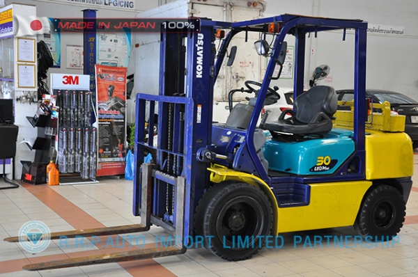 ขายรถโฟล์คลิฟท์มือสอง KOMATSU รุ่น FG30-14-561691 ราคา 315,000 บาท นำเข้าจากญี่ปุ่น ไม่เคยใช้งา่นในไทย