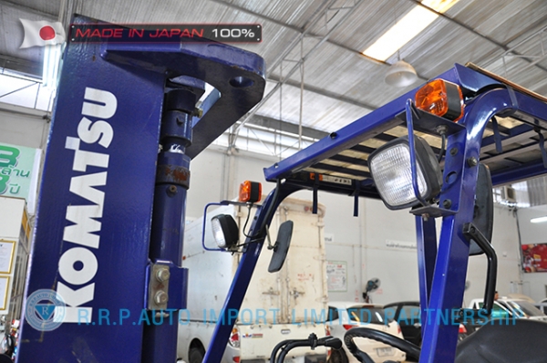 ขายรถโฟล์คลิฟท์มือสอง KOMATSU รุ่น FG30-14-561691 ราคา 315,000 บาท นำเข้าจากญี่ปุ่น ไม่เคยใช้งา่นในไทย