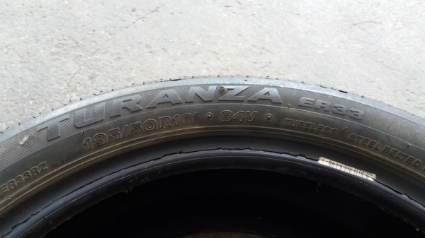 ขายยาง Bridgestone Turanza  195 50 16 ปี 13