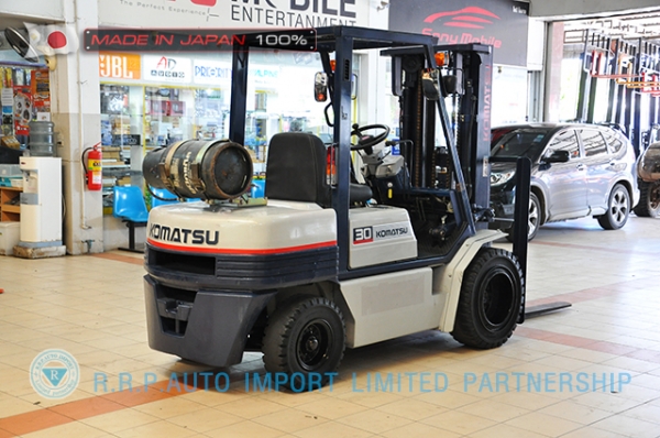 ขายรถโฟล์คลิฟท์มือสอง FG30-11-490113 ราคา 295,000 บาท นำเข้าจากญี่ปุ่น ไม่เคยใช้งา่นในไทย