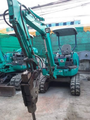 ขายรถเก่านอกแท้ๆๆสวยพร้อมใช้งาน KOMATSU PC27-8 พร้อมหัวเจาะ