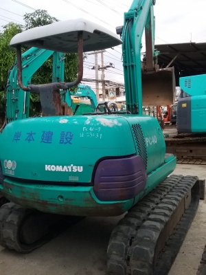 ขายรถเก่านอกแท้ๆๆสวยพร้อมใช้งาน KOMATSU PC40-7