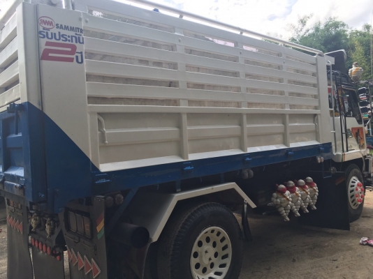 รถมิตซู 6 ล้อดั้ม 160 แรงม้า  ปี 44.    สนใจติดต่อ  081 - 6079515