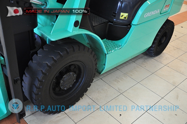 ขายรถโฟล์คลิฟท์มือสอง MITSUBISHIรุ่น  KFD25T-20079 ราคา 295,000 บาท นำเข้าจากประเทศญี่ปุ่น 100\% ไม่เคยใช้งานในประเทศไทย