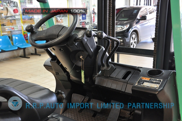 ขายรถโฟล์คลิฟท์มือสอง MITSUBISHIรุ่น  KFD25T-20079 ราคา 295,000 บาท นำเข้าจากประเทศญี่ปุ่น 100\% ไม่เคยใช้งานในประเทศไทย