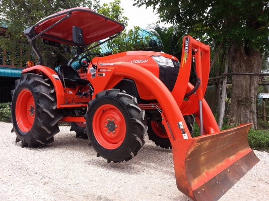 คูโบต้า L4708SP 4 WD ใบมีดตราช้าง ผานพรวน CMT6X24 ใหม่..ทำงาน 97 ชั่วโมง