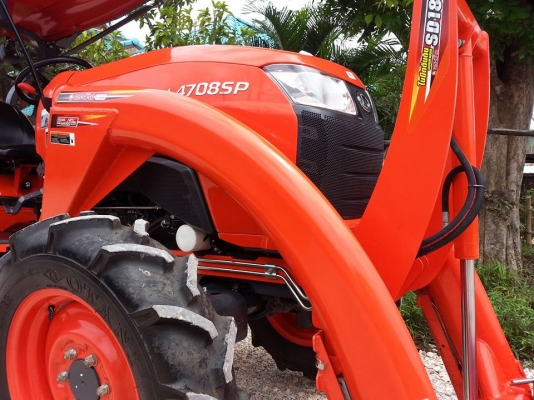 คูโบต้า L4708SP 4 WD ใบมีดตราช้าง ผานพรวน CMT6X24 ใหม่..ทำงาน 97 ชั่วโมง