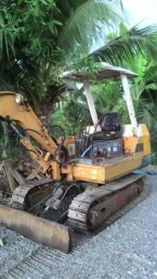 ขาย แบคโฮ  รถขุด โคม้สซุ KOMATSU PC20เก่านอก ไม่เคยใช้งานในไทย พร้อมลายหัวเจาะ