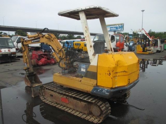 ขาย แบคโฮ  รถขุด โคม้สซุ KOMATSU PC20เก่านอก ไม่เคยใช้งานในไทย พร้อมลายหัวเจาะ