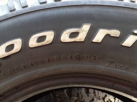 ยาง BF All terrain 265 75 R16 ยาง BF All terrain 265 75 R16