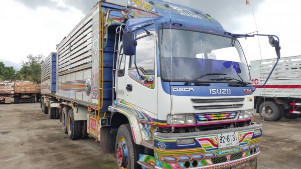 ขาย รถพ่วง ISUZU DECA 320 FXZ23NZH2 ปี 49 ดั้มเกษตรแม่-ลูก อู่ ส สมบัติ เครื่องเดิม เกียร์เดิม คัสซีสวยตลอดเส้น ทะเบียนพร้อมโอนครับ