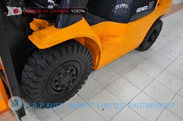 ขายรถโฟล์คลิฟท์มือสอง TOYOTA รุ่น7FD25-22189 ราคา 325,000 บาท นำเข้าจากประเทศญี่ปุ่น 100\% ไม่เคยใช้งานในไทย