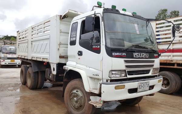 ขาย 10 ล้อดั้ม ISUZU DECA 270 EURO 1 ปี 40 ดั้มสามมิตร คัสซีสวยตลอดเส้น เครื่องเดิม เกียร์เดิม มีระบบลากพ่วง เล่มทะเบียนพร้อมโอน