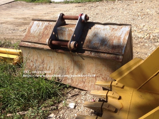 FROM JAPAN BUCKET บุ๊งกี๋ปากสโลปสำหรับรถขุดไซค์ 200, 220 สวมบูทสลัก 70 มิล/แบบธรรมดา(ไม่มีฟัน) ราคาเพียง(ใบละ) 17,000 บาท