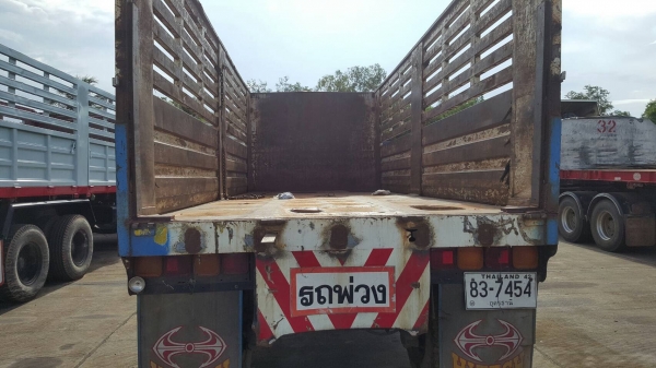 ขาย ลูกพ่วง 2 เพลา ไม่ดั้ม ยาว 6.20 เมตร อู่ PANUS เอกสารเล่มทะเบียนครบ