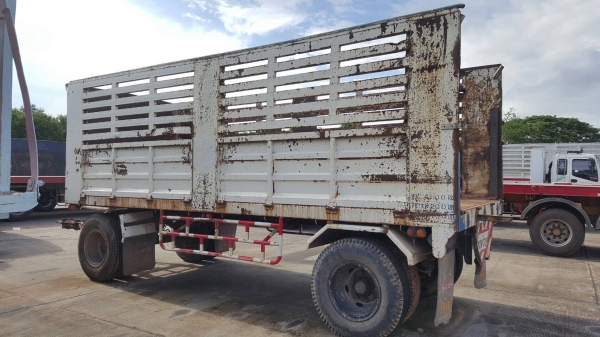 ขาย ลูกพ่วง 2 เพลา ไม่ดั้ม ยาว 6.20 เมตร อู่ PANUS เอกสารเล่มทะเบียนครบ