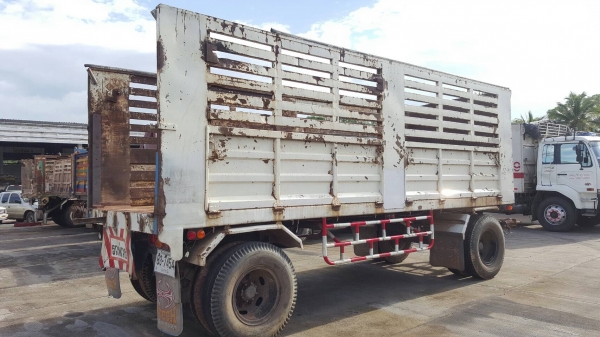 ขาย ลูกพ่วง 2 เพลา ไม่ดั้ม ยาว 6.20 เมตร อู่ PANUS เอกสารเล่มทะเบียนครบ