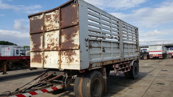 ขาย ลูกพ่วง 2 เพลา ไม่ดั้ม ยาว 6.20 เมตร อู่ PANUS เอกสารเล่มทะเบียนครบ