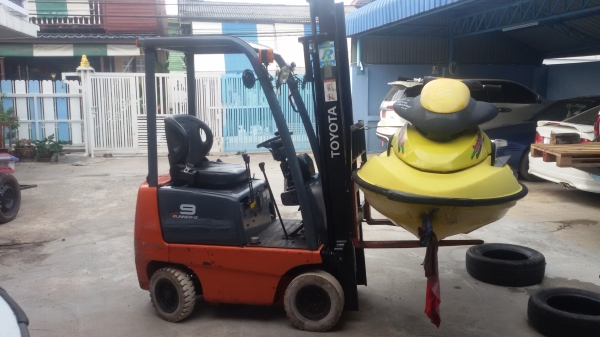 Toyota FORK LIFT 0.9ตัน เครื่องยนต์เบบบนซิล นำเข้าจากญี่ปุ่น แรงดี ติดง่าย พร้อมใช้งาน