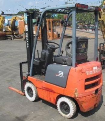 Toyota FORK LIFT 0.9ตัน เครื่องยนต์เบบบนซิล นำเข้าจากญี่ปุ่น แรงดี ติดง่าย พร้อมใช้งาน