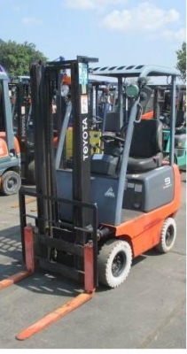 Toyota FORK LIFT 0.9ตัน เครื่องยนต์เบบบนซิล นำเข้าจากญี่ปุ่น แรงดี ติดง่าย พร้อมใช้งาน