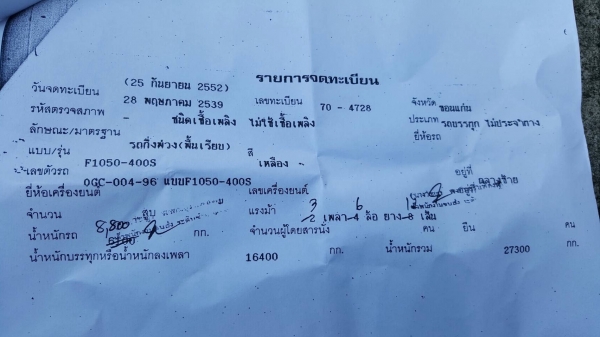 ขาย หัวลาก ISUZU DECA 270 EURO 2 ปี 47 พร้อมหางพื้นเรียบ 3 เพลายัด ลงเล่มแล้ว ยาว 12 เมตร กระทะล้อมีให้ครบ เอกสารเล่มทะเบียนพร้อมโอน