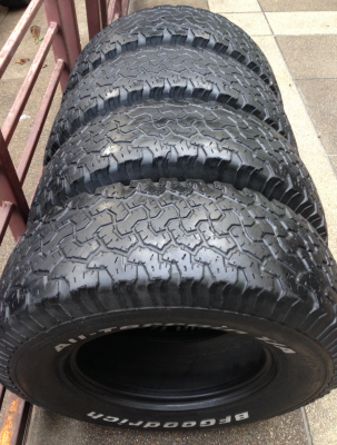 ยาง All BF Goodrich 265 75 16 ปี11 พร้อมใช้งาน ราคาไม่แพง