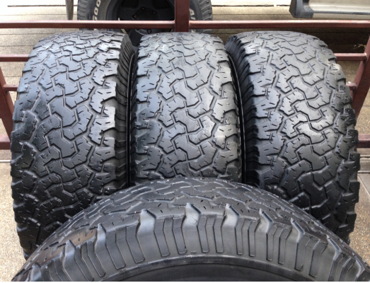 ยาง All BF Goodrich 265 75 16 ปี11 พร้อมใช้งาน ราคาไม่แพง