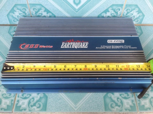 แอมป์คลาสเอบี2ch earthquake สภาพดี ปกติทุกอย่าง มีวีดีโอเทสหน้าเฟสผมขาย 1650 บาทสนใจ0892425454 อยู่สระบุรีส่งได้