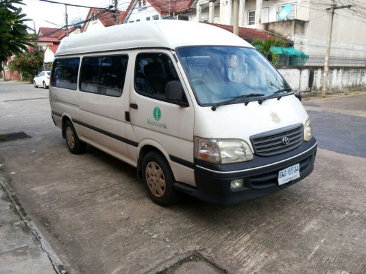 รถตู้ TOYOTA COMMUTER ปี 2004 มือเดียว สวยเดิมๆ  ( คุ้มมาก)