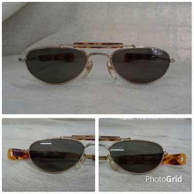 แว่นตาจ่าฝูงเสืออากาศ  ตัวจี๊ด!  รุ่นหายาก!  AO Skymaster Pilot handmade in USA