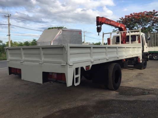 ขาย6ล้อสิงห์ไฮเทค195ติดเครนUnic3ตัน3ปลอก ขาเหลี่ยมสูงกระบะยาว7.30เมตร ขาย6ล้อสิงห์ไฮเทค195ติดเครนUnic3ตัน3ปลอก ขาเหลี่ยมสูงกระบะยาว7.30เมตร