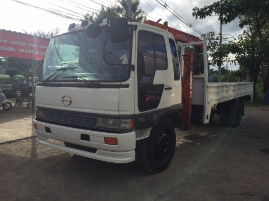 ขาย6ล้อสิงห์ไฮเทค195ติดเครนUnic3ตัน3ปลอก ขาเหลี่ยมสูงกระบะยาว7.30เมตร ขาย6ล้อสิงห์ไฮเทค195ติดเครนUnic3ตัน3ปลอก ขาเหลี่ยมสูงกระบะยาว7.30เมตร