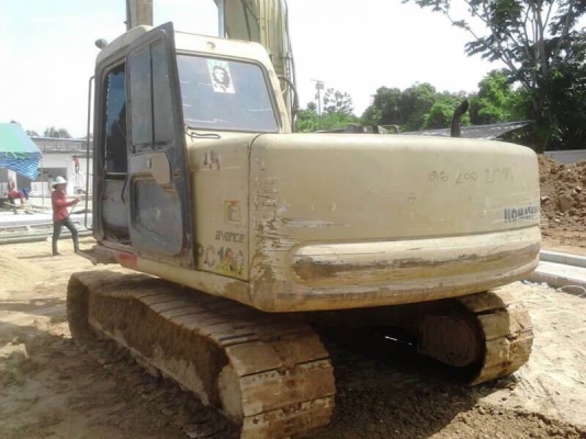 ขายรถแบคโฮ KOMATSU PC120-6 เอกสารเล่มทะเบียน ระบบไฟเต็ม ราคา 700000