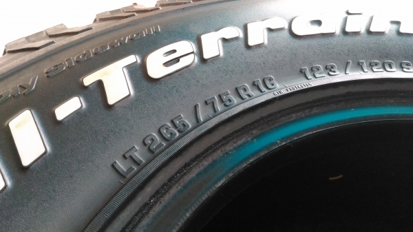 ขายยางลุยๆ BF 265/75/16 ปี 14 ขายยางลุยๆ BF 265/75/16 ปี 14