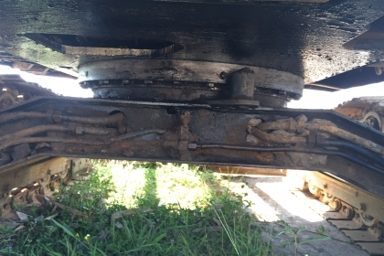 รถแบคโฮ KOMATSU  PC - 55 UU.    สนใจติดต่อ  081 - 6079515