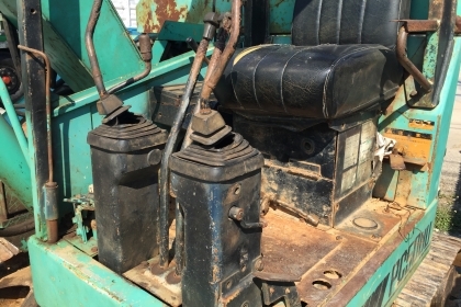 รถแบคโฮ KOMATSU  PC - 55 UU.    สนใจติดต่อ  081 - 6079515