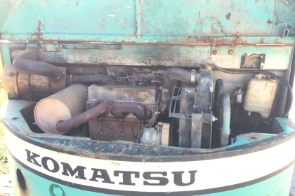 รถแบคโฮ KOMATSU  PC - 55 UU.    สนใจติดต่อ  081 - 6079515