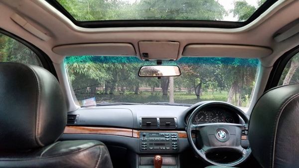 ขาย/แลก/เทริน์ BMW E46 318iA ปี 2001 มูนลูฟดูดาวได้