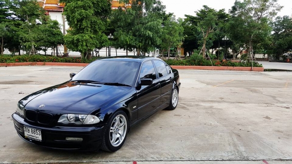 ขาย/แลก/เทริน์ BMW E46 318iA ปี 2001 มูนลูฟดูดาวได้