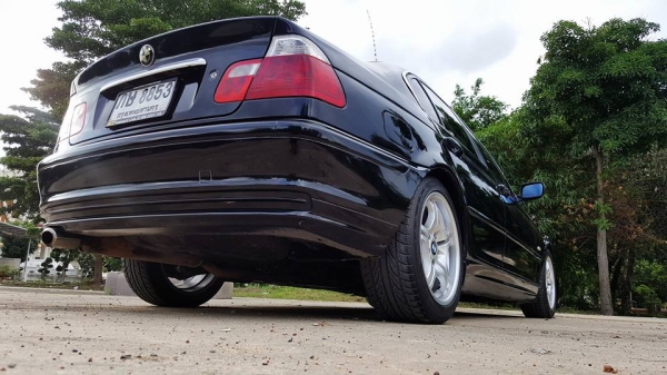 ขาย/แลก/เทริน์ BMW E46 318iA ปี 2001 มูนลูฟดูดาวได้