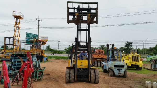 ขาย รถยก โฟล์คลิฟต์ ขนาดใหญ่ 6 ตัน SUMITOMO 31-FD60 ดีเซล เก่านอก งาสไลด์