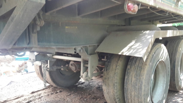 ขาย รถพ่วง ISUZU FXZ23NFYFK ดั้มแม่-ลูก 3 คาน วางเครื่อง+เกียร์ 6WA1 340 แรงม้า คัสซีสวยตลอดเส้น ช่วงล่างแน่น ลูก 3 เพลายัดลงเล่มแล้ว เอกสารเล่มทะเบียนครบ