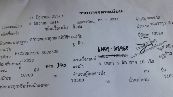 ขาย รถพ่วง ISUZU FXZ23NFYFK ดั้มแม่-ลูก 3 คาน วางเครื่อง+เกียร์ 6WA1 340 แรงม้า คัสซีสวยตลอดเส้น ช่วงล่างแน่น ลูก 3 เพลายัดลงเล่มแล้ว เอกสารเล่มทะเบียนครบ