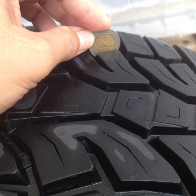 ยางพร้อมแม็ก 4x4 infinity ยางปี. 2014 ดอกเต็ม เส้นละ 700