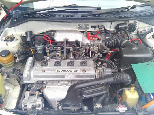 ขาย TOYOTA Soluna1.5GLI ปี 97เกียร์ Auto Airbag ล้อแม็ก15 ติดแก็สLPG ถังโดนัท