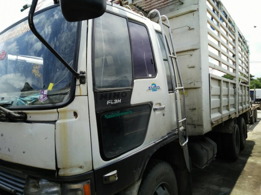 สิบล้อ ฮีโน FL3H-JO8Cโบว์อินเตอร์ 260แรง เพาเดียว ช่วงยาว6.30ม สภาพดีพร้อมใช้ ทะเบียนพร้อมโอน