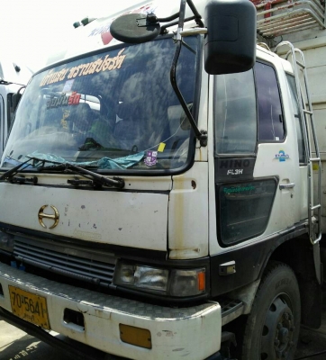 สิบล้อ ฮีโน FL3H-JO8Cโบว์อินเตอร์ 260แรง เพาเดียว ช่วงยาว6.30ม สภาพดีพร้อมใช้ ทะเบียนพร้อมโอน