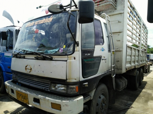 สิบล้อ ฮีโน FL3H-JO8Cโบว์อินเตอร์ 260แรง เพาเดียว ช่วงยาว6.30ม สภาพดีพร้อมใช้ ทะเบียนพร้อมโอน