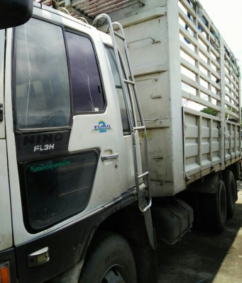 สิบล้อ ฮีโน FL3H-JO8Cโบว์อินเตอร์ 260แรง เพาเดียว ช่วงยาว6.30ม สภาพดีพร้อมใช้ ทะเบียนพร้อมโอน